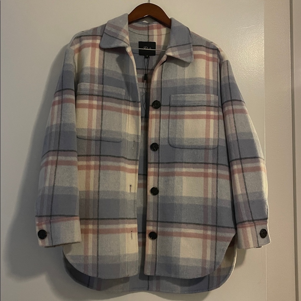 Rails Connie Plaid Wool Blend Shacket